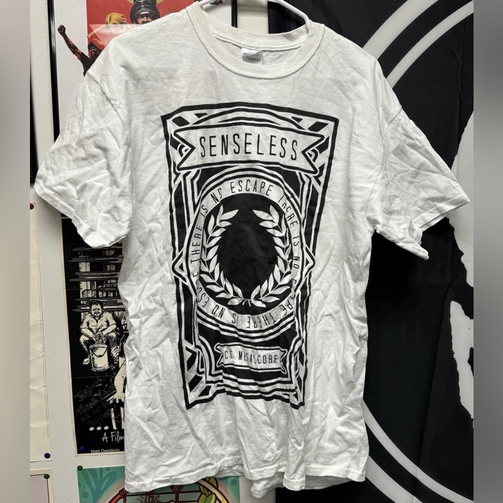 Senseless - CT Metalcore / There Is No The Escape Large Shirt On Gildan CTHC